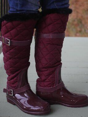 Michael Kors winter / rain boots size 10